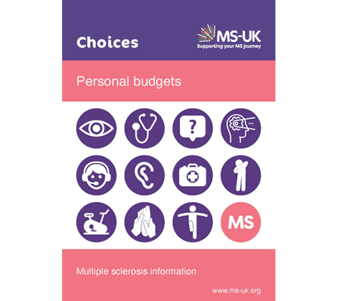 personal budgets for multiple sclerosis choices booklet
