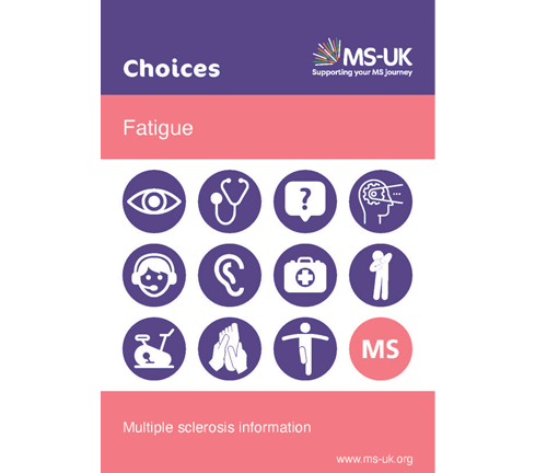multiple sclerosis fatigue choices booklet