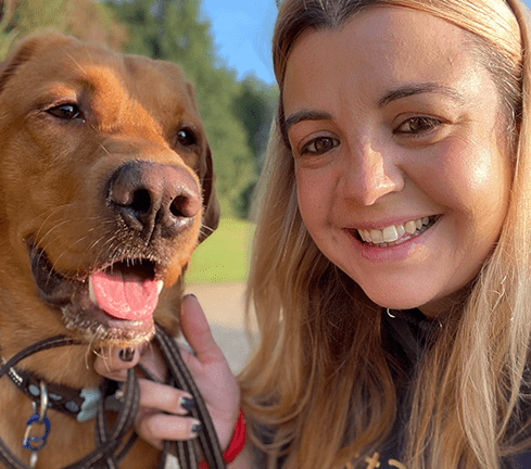 pets and wellbeing how chilli helps imogen with her ms