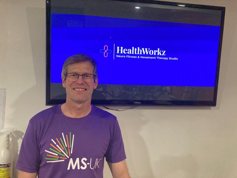 Alan from Healthworkz takes on My MS Marathon