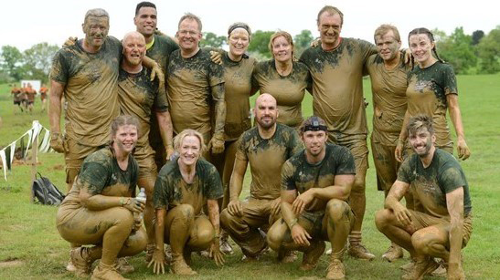 Charity mud runs and obstacle courses