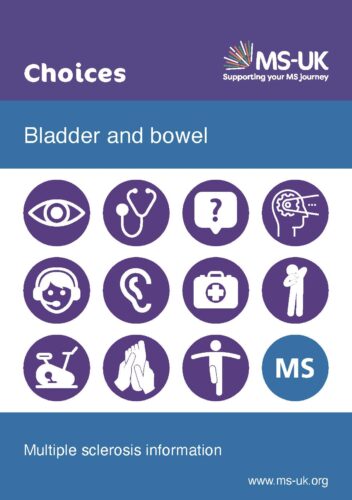 Bladder and Bowel Choices booklet Cover
