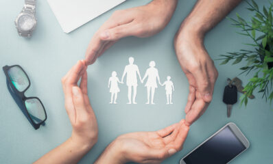 Family care concept image, illustrating MS-UK's new corporate partner (Your Life Protected)